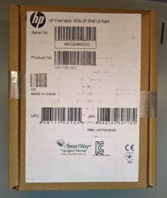 HP 647586-B21 FLEXFABRIC 10GB 2P 554FLB ADAPTER  649940-001 2 Port