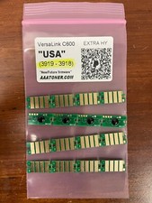 16 EXTRA HY Toner Chip 3919 - 3918 Refill for Xerox VersaLink C600 Printer