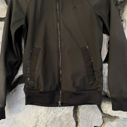Cappotto giacca Nike nero foderato in pile soft shell donna taglia S 4 6 impermeabile - Foto 4 di 6