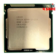 Intel Xeon E3-1220 3.1GHz 4-Core 8MB LGA1155 Server Processor CPU SR00F 80W