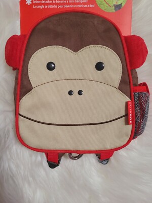 Skip Hop Cambiador Mochila Con Arnés Skip Hop Zoo Modelo Monkey