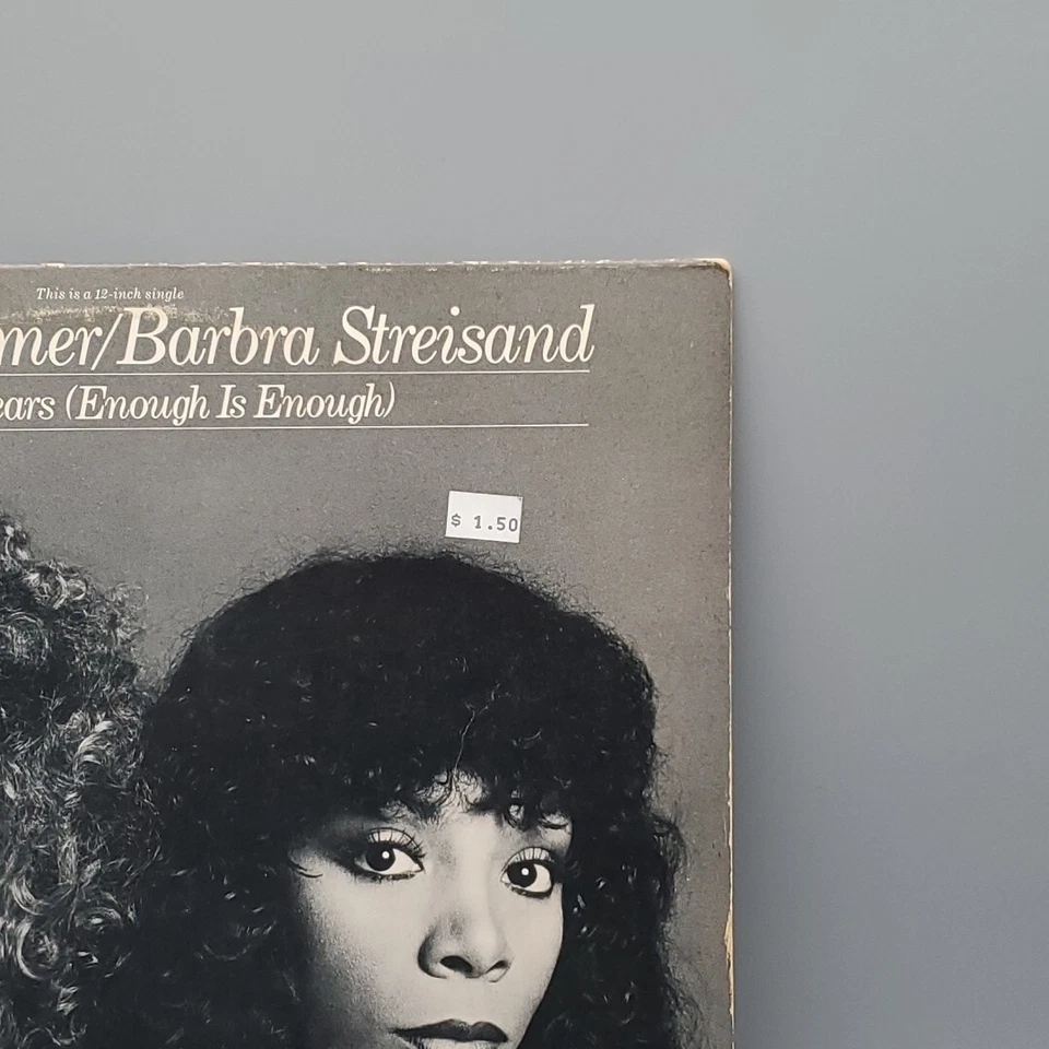 Donna Summer/Barbra Streisand No More Tears CASABLANCA 12" Single - Image 3 of 4