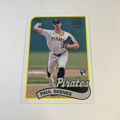 2024 Topps Update #89US-46  Paul Skenes - 1989 Rookie Card Pirates ROY🏆