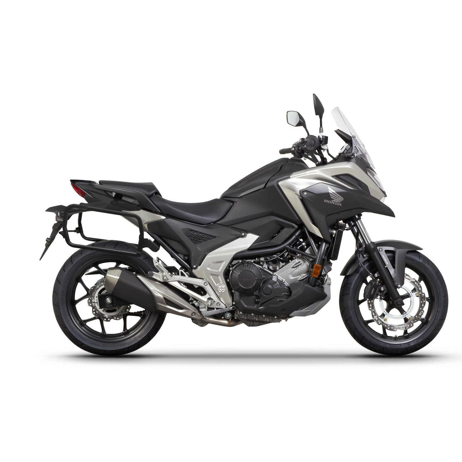 Fixations valises SHAD 4P System pour moto Honda NC750X noire