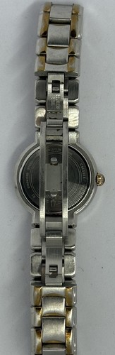 Bulova Watch New Battery Women Two Tone Silver Dial 27mm Round 98L153 6" Y - Picture 8 of 9