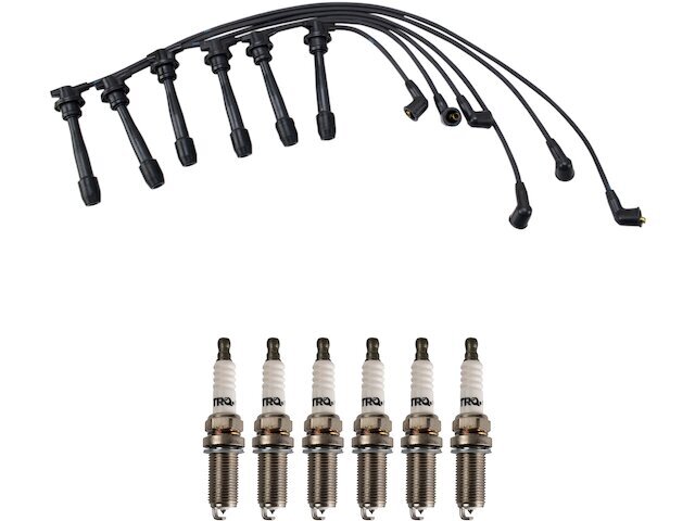 Spark Plug Wire Set with Spark Plugs For 06 Kia Optima 2.7L V6 VIN: 4 ...