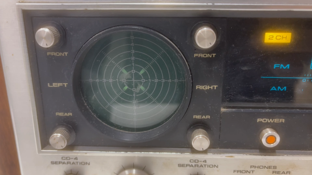 ☆PIONEER 4CHANNEL STEREO RECEIVER F-100 STEREO 4CHANNEL F