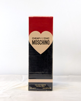 CHEAP AND CHIC by Moschino for women EDT 3.4oz/100ml - Made in Itay - New in Box