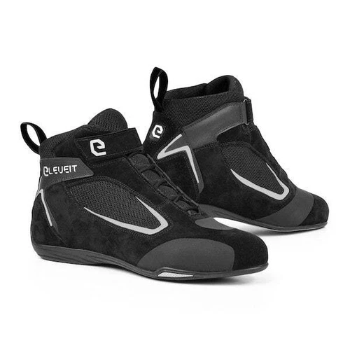 Eleveit Ventex Air Vented Summer Motorcycle Boots - Black / White