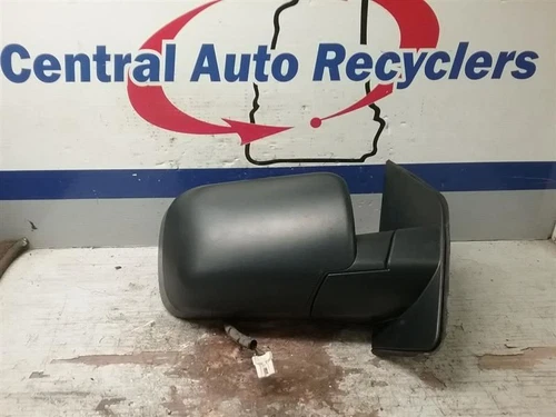 Passenger Side View Mirror Power Single Arm Mount Black Fits 09-15 TITAN 259047