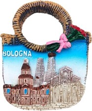 Magnete calamita frigo frigorifero Italia Bologna cucina casa ufficio lavagna