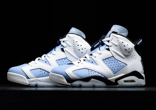 Nike Air Jordan Retro 6 UNC White CT8529-410 Size 12.5 Free
