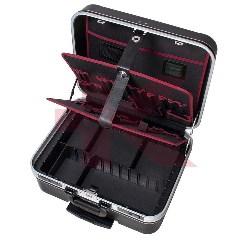 Valigia trolley portautensili in abs p395 vuota