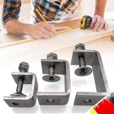 2pcs Tiger Clamp Wide Jaw Opening Welding Clamp Carpenter Crafts for Woodworking