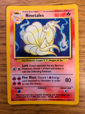 Ninetales (12/102) Holo Base Set Pokemon Card! FAST & FREE P&P!