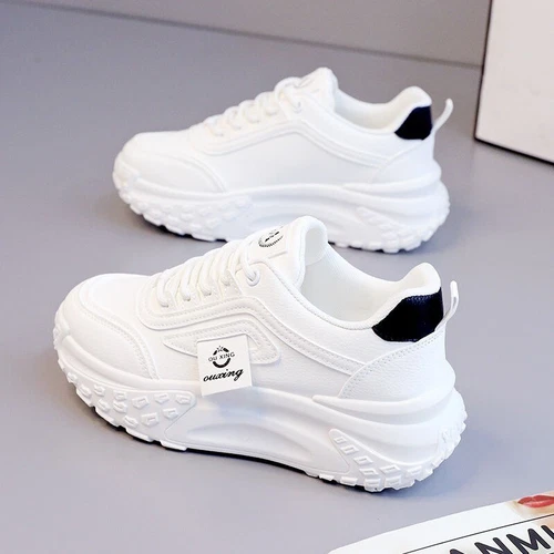 2025 Damen höhenverstärkende vielseitige kleine Sportschuhe mit dicken Sohlen - Bild 13 von 17