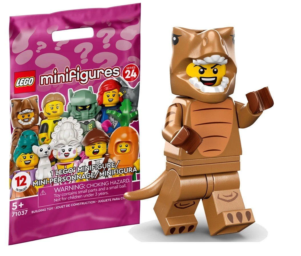 Lego t 2025 rex minifigure