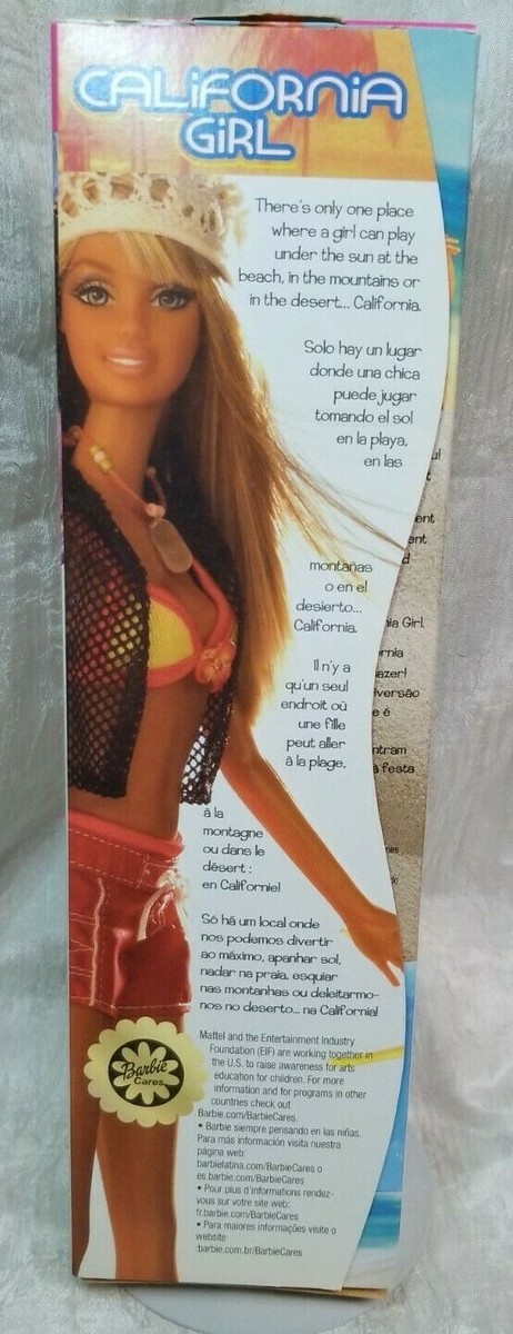 Cali girl California Girl Christie African American Barbie doll
