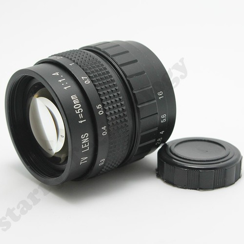 Fujian 50mm f1.4 CCTV cine Lens for NEX E Mount Camera NEX3N NEX3C NEX5T NEX7 - Picture 2 of 9