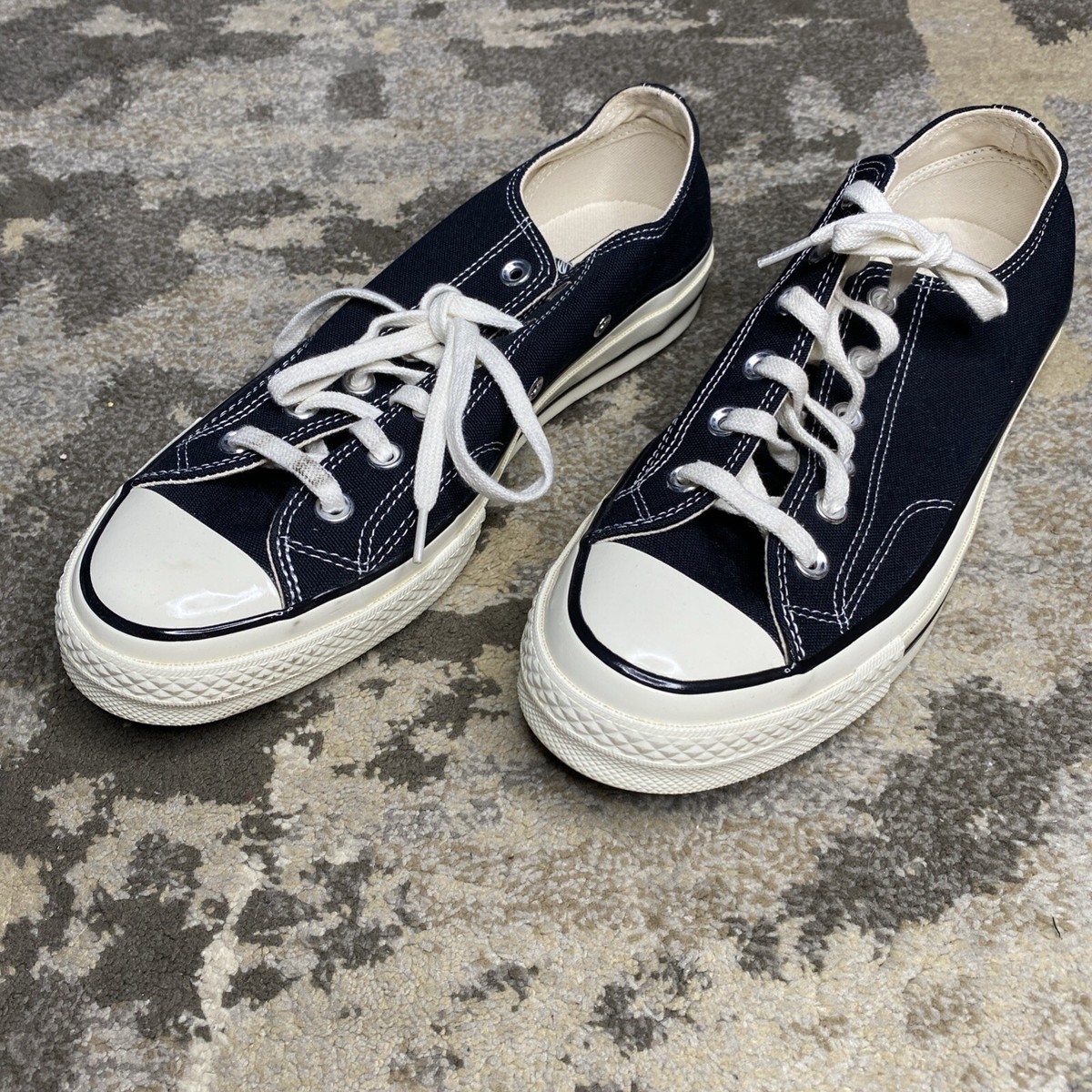 Converse Chuck 70 Low Black Men's 8 Women's 10.. Better Than