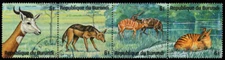 BURUNDI 483 - African Wildlife "Se-tenat Strip (pb86722)