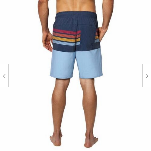 Hang Ten Men's Swim Short, Size XXL, Color Light Blue - 第 2/4 張圖片