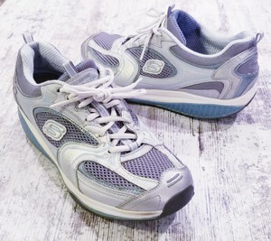 skechers shape ups mujer azul