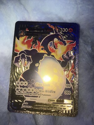 Charizard Vmax - SV107/SV122 - Shining Fates Gold Metal