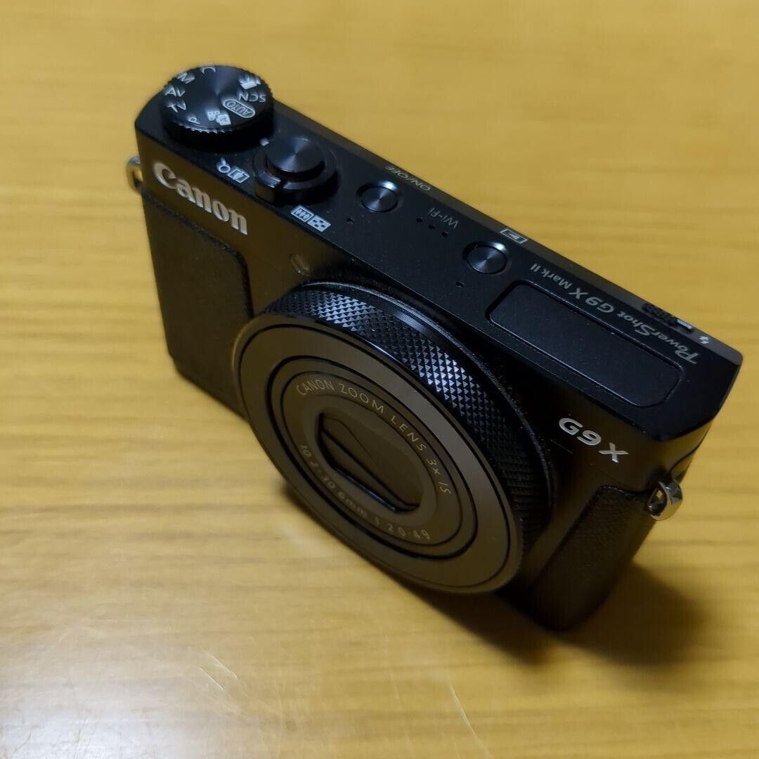 Canon PowerShot G9 X Mark II Black 20.1MP PSG9XMARKIIBK 23040002