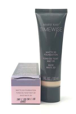 MARY KAY TIMEWISE MATTE 3D FOUNDATION~YOU CHOOSE SHADE~IVORY~BEIGE~BRONZE~NIB!
