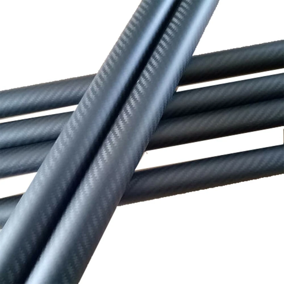 3K Carbon Fiber Tube OD 35mm x ID 32mm 33mm x 500mm Matte(Roll Wrapped) - Image 2 of 4