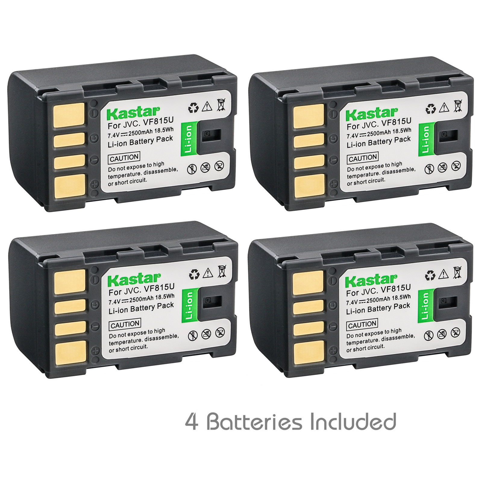 Kastar Replacement Battery for JVC BN-VF815 & JVC GZ-HM1SEU GZ-HM1SUS GZ-HM90