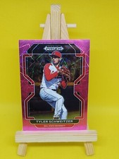 Tyler Schweitzer 2022 Prizm Draft Picks Pink Velocity #PDP161 Ball State