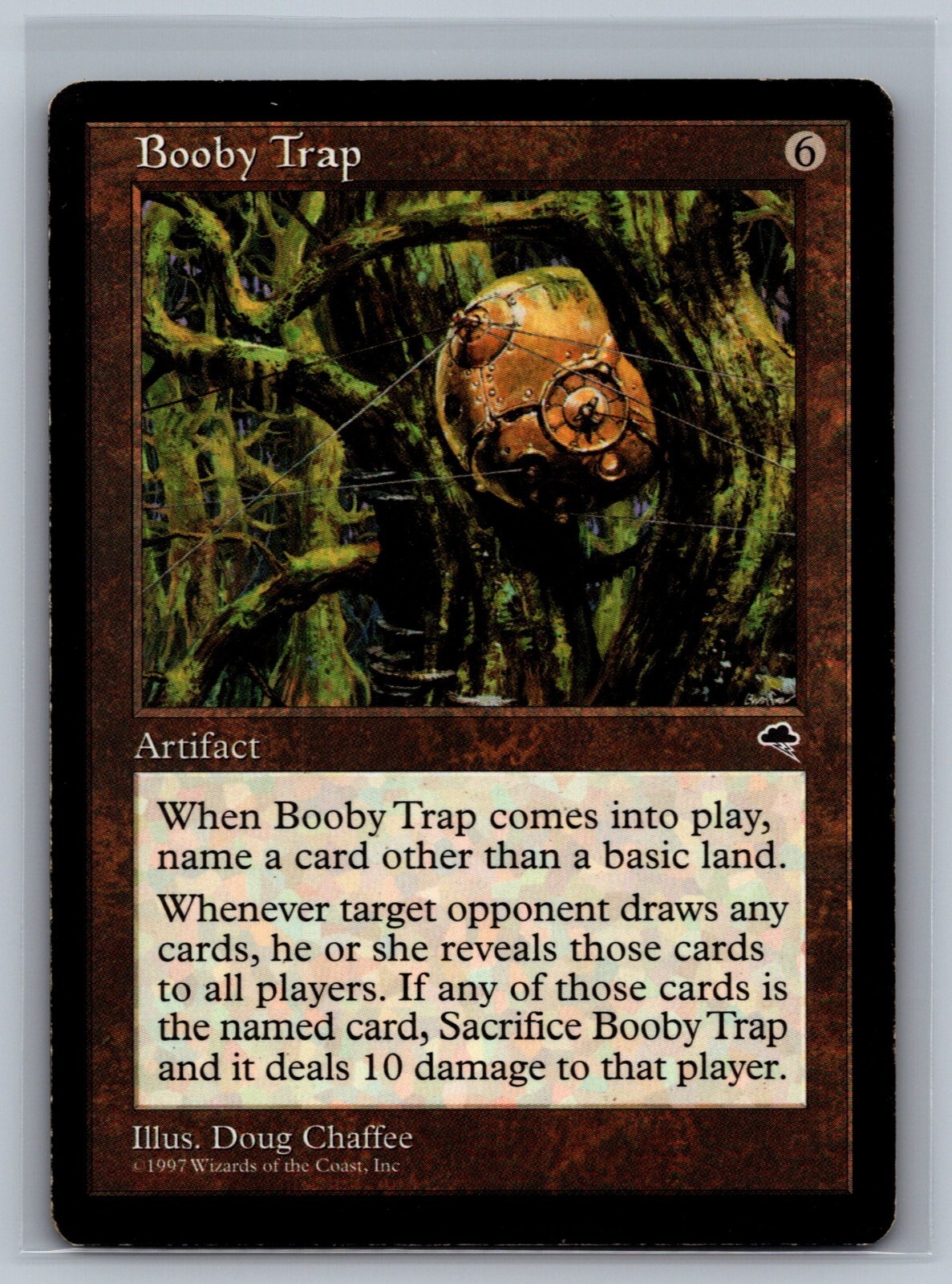 Magic The Gathering Tempest Booby Trap MTG TCG CCG