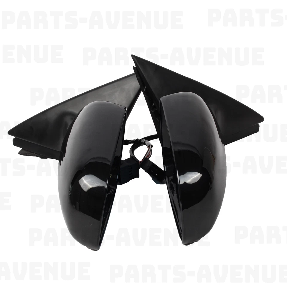 Conjunto de espejo retrovisor de cristal azul izquierdo y derecho para Audi A/RS4 99-02 A6/C5 98-05 Foto 4 de 4