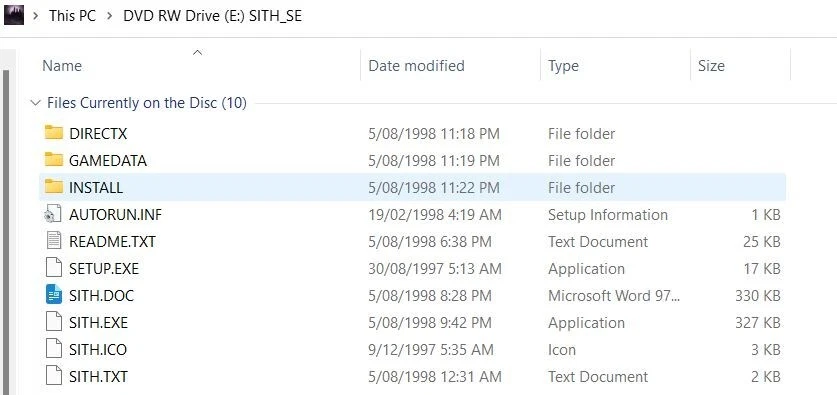 Star Wars Jedi Knight Mysteries of the Sith Special Edition PC CD-ROM (1998) - Image 3 of 3