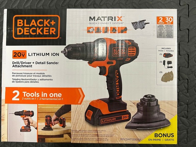 Black Decker BDCDMT120DSB Matrix 20v 