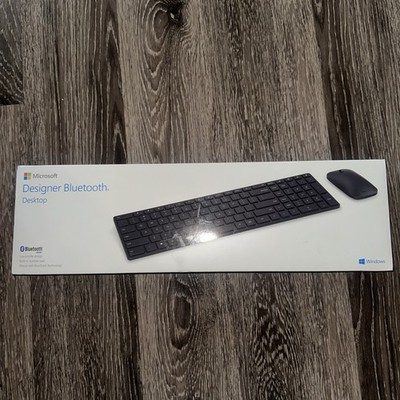 Microsoft Designer Bluetooth Desktop Keyboard & Mouse Model:1678/1679 Tested