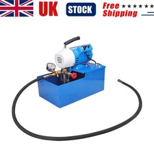 2.5MPA Electric Pressure Test Pump Hydraulic Piston Testing Pump 220V 180L/H UK