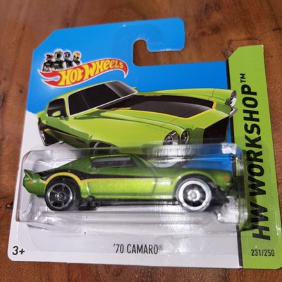 Hotwheels   70  Camaro Grün HW Workshop 2014