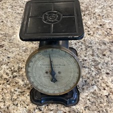 Antique Columbia Family Scale 24lb Landers Frary Clark Kitchen Works USA