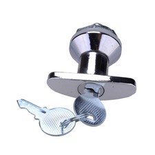 1Set T-Shape Handle Cabinet Lock with 2 Keys Fit for Electric Box Switchboard