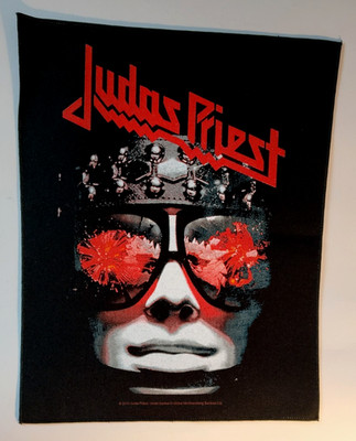 Judas Priest - Hell Bent for Leather - 2016 - 35,0 x 29,5 - Rückenaufnäher - neu