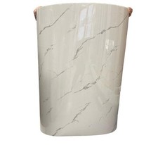 Pannello Adesivo in PVC 120x300 cm Effetto Marmo bianco e grigio decorazioni