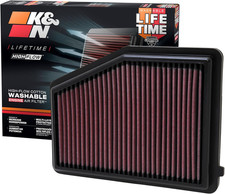 K&N 33-2468 Panel Air Filter for Honda & Acura ILX Models