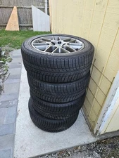 2014 Ford Mustang OEM Wheels w/ Michelin X-Ice Winter Tires