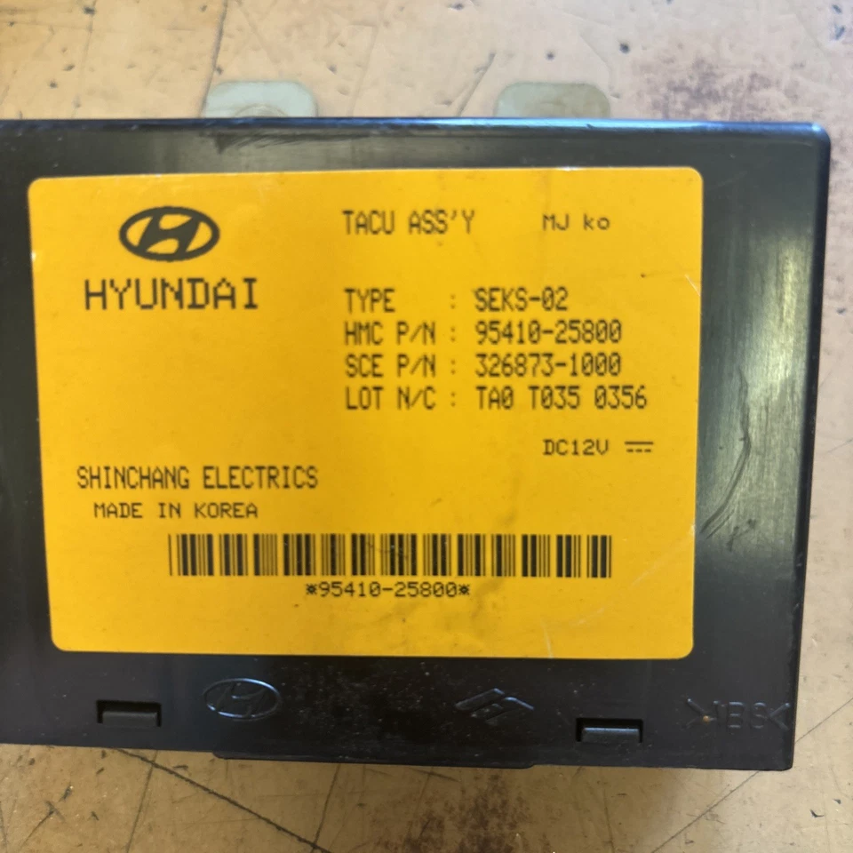 Módulo de control de tracción Hyundai Accent 2003-2005 95410-25800, 326873-1000 OEM Foto 2 de 4