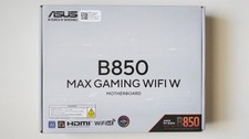 ASUS B850 MAX GAMING WIFI W - AMD AM5 ATX Motherboard, White PCB, DDR5, PCIe 5.0