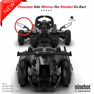 Mirrors For Segway Ninebot Gokart Pro Kit Rearview Side Mirror Left Right