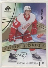 2020 SP Game Used Authentic Rookies Golden Burst /299 Gustav Lindstrom #143 0gn4